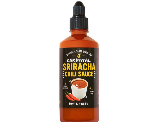 CARDINAL CHILI SAUCE SPIRACHA SQUEEZE 505ml