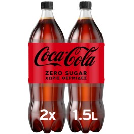 COCA COLA ZERO 2x1.5lt COCA COLA ZERO 2x1.5lt