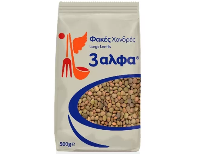 3ΑΛΦΑ ΦΑΚΕΣ ΧΟΝΔΡΕΣ 500gr