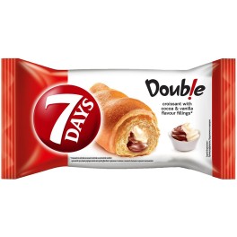 7DAYS DOUBLE ΚΑΚΑΟ ΒΑΝΙΛΙΑ ΚΡΟΥΑΣΑΝ 70gr