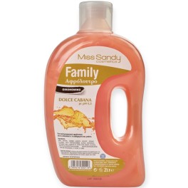 MISS SANDY FAMILY ΑΦΡΟΛΟΥΤΡΟ DOLCE GABBANA 2lt MISS SANDY FAMILY ΑΦΡΟΛΟΥΤΡΟ DOLCE GABBANA 2lt