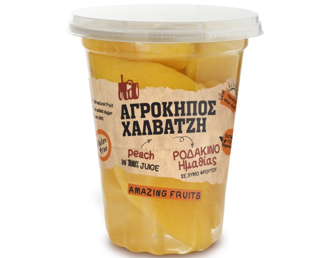 ΑΓΡΟΚΗΠΟΣ ΧΑΛΒΑΤΖΗ ΦΡΟΥΤΟΣΑΛΑΤΑ ΡΟΔΑΚΙΝΟ 400gr ΕΒΔΟΜΑΔΙΑΙΕΣ ΠΡΟΣΦΟΡΕΣ