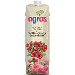 AGROS ΦΡΟΥΤΟΠΟΤΟ  CRANBERRY 1lt