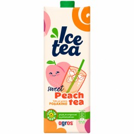 AGROS ICE TEA SWEET PEACH 1lt