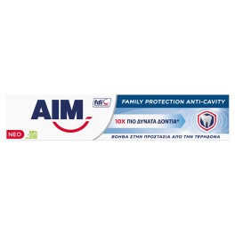 AIM FAMILY PROTECTION ANTI-CAVITY ΟΔΟΝΤOKΡΕΜΑ 75ml