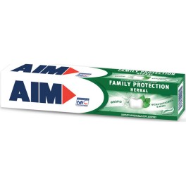 AIM ΟΔΟΝΤΟΚΡΕΜΑ FAMILY PROTECTION HERBAL 75ml