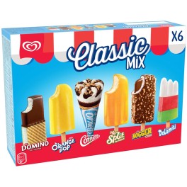 ALGIDA CLASSIC MIX 6τμχ 482ml