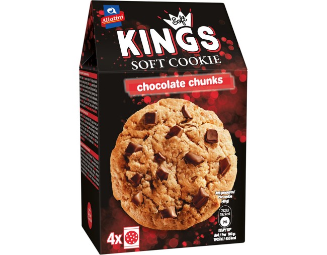 ΑΛΛΑΤΙΝΗ SOFT KINGS COOKIES CHOCOLATE CHUNK 160gr
