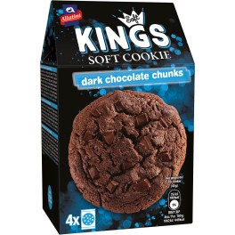 ΑΛΛΑΤΙΝΗ SOFT KINGS COOKIE DARK CHOCΟLATE ΜΠΙΣΚΟΤΑ 160gr