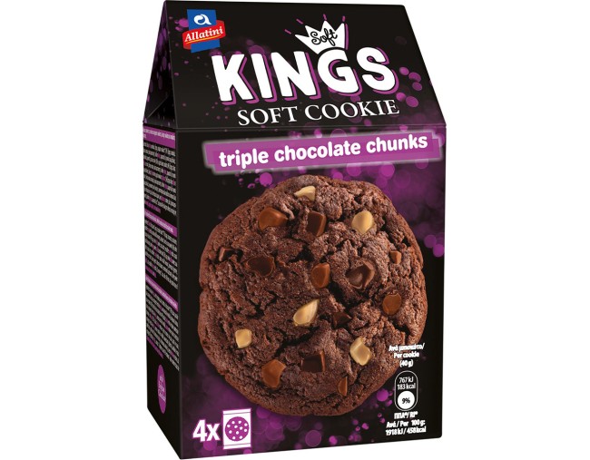 ΑΛΛΑΤΙΝΗ SOFT KINGS ΤΡΙΠΛΗ ΣΟΚΟΛΑΤΑ 160gr