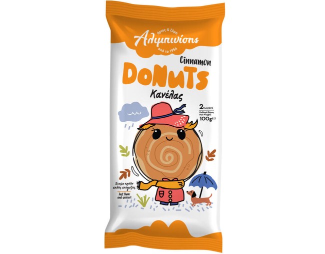 ΑΛΙΜΠΙΝΙΣΗΣ DONUTS ΚΑΝΕΛΑΣ 2x50gr