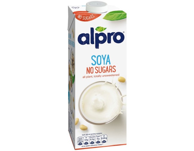 ALPRO SOYA ΡΟΦΗΜΑ ΧΩΡΙΣ ΖΑΧΑΡΗ 1lt