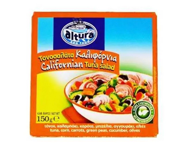 ALTURA ΤΟΝΟΣΑΛΑΤΑ ΚΑΛΙΦΟΡΝΙΑ 150gr