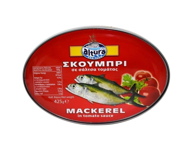ALTURA ΣΚΟΥΜΠΡΙ ΣΕ ΣΑΛΤΣΑ ΝΤΟΜΑΤΑΣ 425gr