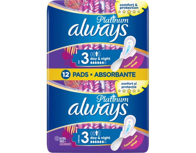 ALWAYS PLATINUM N.3 DAY & NIGHT 12τμχ