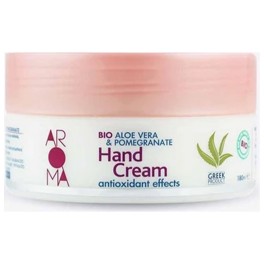 AROMA HAND CREAM BIO ΑΛΟΗ Κ ΡΟΔΙ 180ml