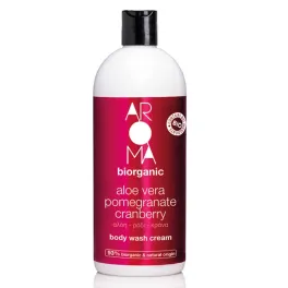 AROMA BIO ALOE VERA, ΡΟΔΙ & CRANBERRY ΑΦΡΟΛΟΥΤΡΟ 750ml