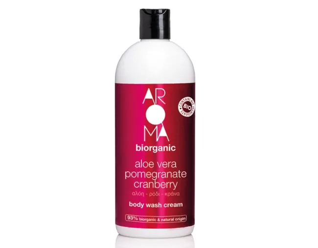 AROMA BIO ALOE VERA, ΡΟΔΙ & CRANBERRY ΑΦΡΟΛΟΥΤΡΟ 750ml