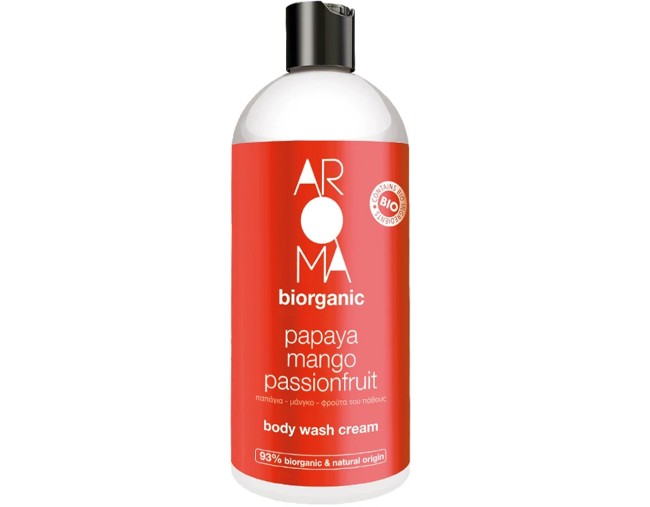 AROMA BIO ΠΑΠΑΓΙΑ, ΜΑΝΓΚΟ ΚΑΙ PASSIONFRUIT ΑΦΡΟΛΟΥΤΡΟ 750ml