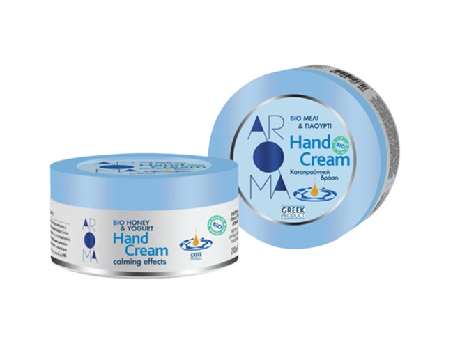 AROMA HAND CREAM BIO ΜΕΛΙ & ΓΙΑΟΥΡΤΙ 180ml