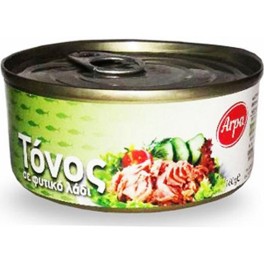 ARPA ΤΟΝΟΣ ΣΕ ΦΥΤΙΚΟ ΛΑΔΙ 160gr ARPA ΤΟΝΟΣ ΣΕ ΦΥΤΙΚΟ ΛΑΔΙ 160gr