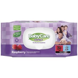BABY CARE FAMILY ΜΕ ΕΚΧΥΛΙΣΜΑ ΒΑΤΟΜΟΥΡΟΥ 90τμχ