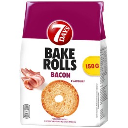7DAYS BAKE ROLLS BACON 150gr