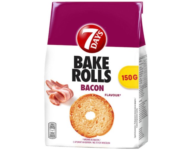 7DAYS BAKE ROLLS BACON 150gr