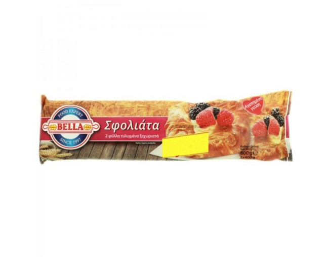 BELLA ΦΥΛΛΟ ΣΦΟΛΙΑΤΑΣ 2x400gr