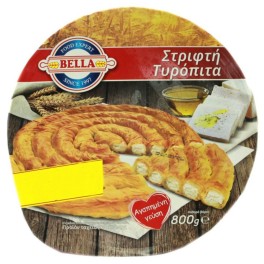 BELLA ΣΤΡΙΦΤΗ ΤΥΡΟΠΙΤΑ 800gr