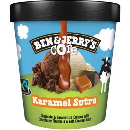 BEN & JERRY'S CORE KARAMEL SUTRA 465ml
