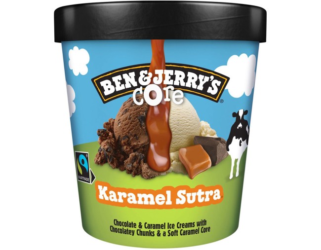 BEN & JERRY'S CORE KARAMEL SUTRA 465ml
