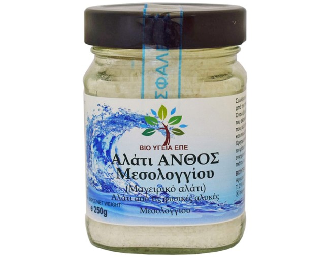 ΒΙΟ ΥΓΕΙΑ ΑΛΑΤΙ ΑΝΘΟΣ ΜΕΣΟΛΟΓΓΙΟΥ  250gr