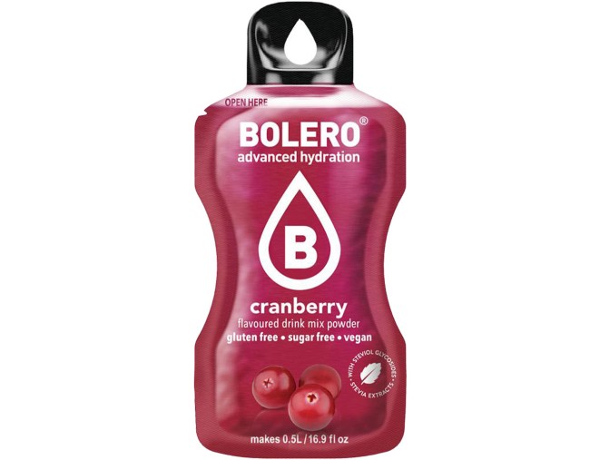BOLERO ADVANCED HYDRATION CRANBERRY 9gr