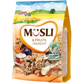 BONAVITA MUSLI & FRUIT CRUNCHY 375gr