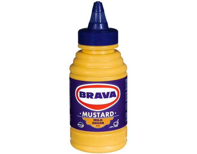 BRAVA ΜΟΥΣΤΑΡΔΑ ΧΩΡΙΣ ΓΛΟΥΤΕΝΗ ΑΠΑΛΗ 250gr