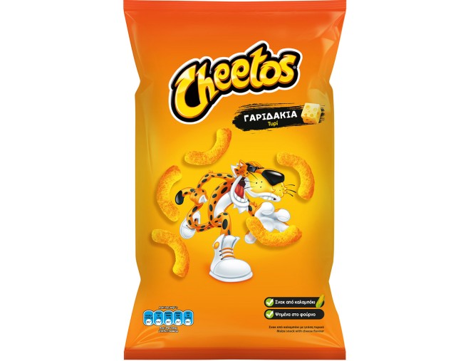 CHEETOS ΓΑΡΙΔΑΚΙΑ LOTTO ΜΕ ΓΕΥΣΗ ΤΥΡΙ 80gr
