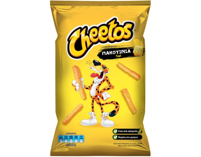 CHEETOS ΠΑΚΟΤΙΝΙΑ ΤΥΡΙ ΣΝΑΚ 95gr
