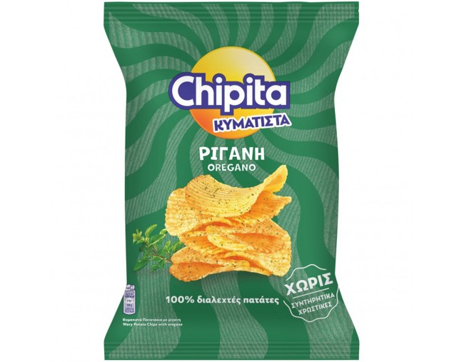 CHIPITA ΚΥΜΑΤΙΣΤΑ ΠΑΤΑΤΑΚΙΑ ΜΕ ΡΙΓΑΝΗ 80gr