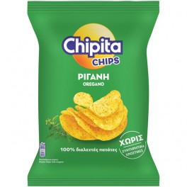 CHIPITA CHIPS ΠΑΤΑΤΑΚΙΑ ΜΕ ΡΙΓΑΝΗ 80gr