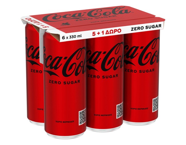 COCA-COLA ZERO SUGAR 6x330ml