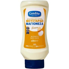 CONDITO ΜΟΥΣΤΑΡΔΟΜΑΓΙΟΝΕΖΑ 435ml CONDITO ΜΟΥΣΤΑΡΔΟΜΑΓΙΟΝΕΖΑ 435ml