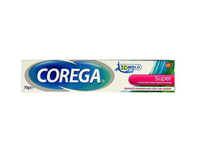 COREGA SUPER ΣΤΕΡΕΩΤΙΚΗ ΚΡΕΜΑ ΟΔΟΝΤΟΣΤΟΙΧΙΩΝ 70gr