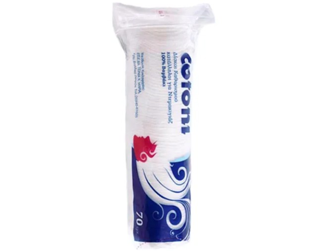 COTONI ΔΙΣΚΟΙ ΝΤΕΜΑΚΙΓΙΑΖ 70τμχ