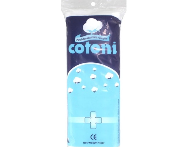 COTONI ΒΑΜΒΑΚΙ ΛΕΥΚΟ 150gr