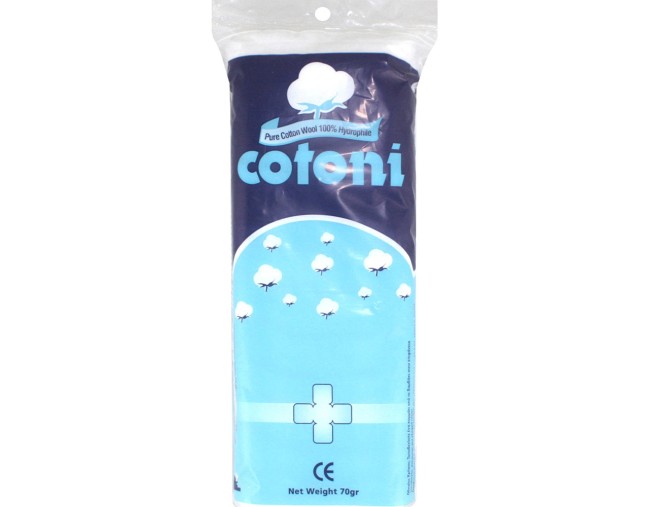 COTONI ΒΑΜΒΑΚΙ ΛΕΥΚΟ 70gr