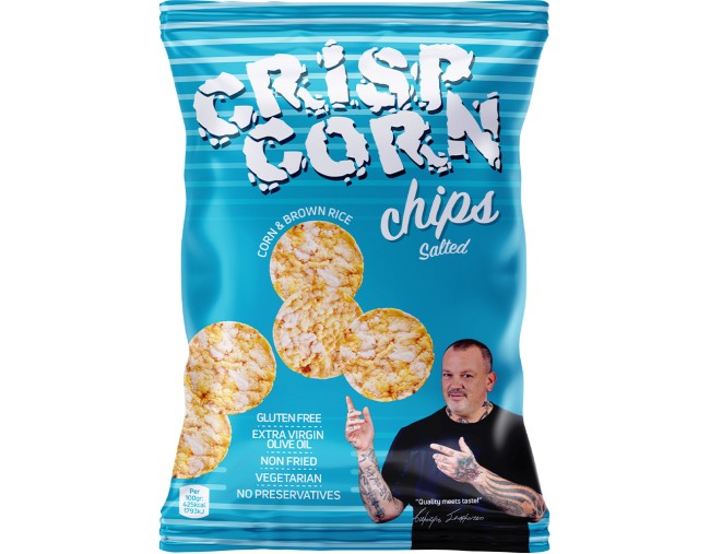 CRISP CORN CHIPS ΑΛΑΤΙ 60gr