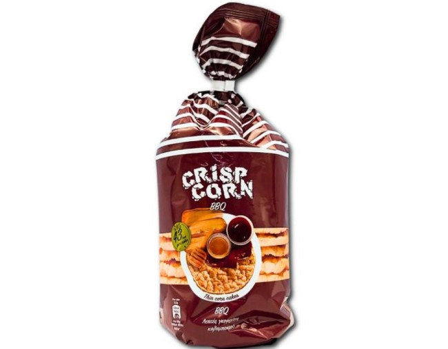 CRISP CORN ΚΑΛΑΜΠΟΓΚΟΦΡΕΤΕΣ BBQ 123,5gr
