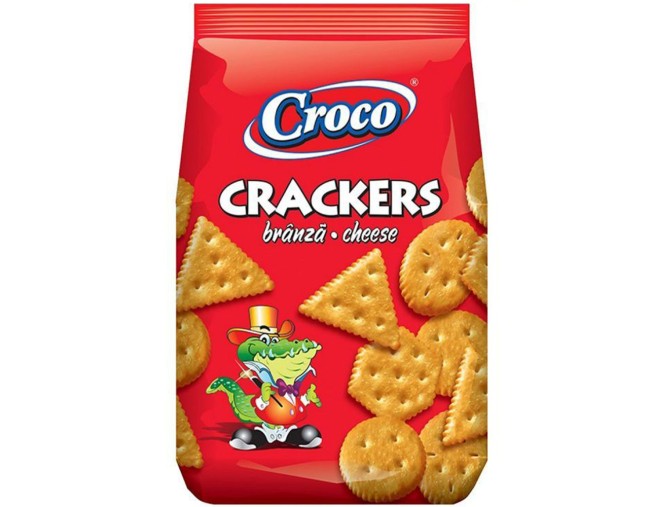 CROCO CRACKERS ΜΕ ΤΥΡΙ 100gr