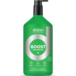 DALON BOOST ΣΑΜΠΟΥΑΝ ΜΕ ΑΜΥΓΔΑΛΕΛΑΙΟ & ΚΑΣΤΟΡΕΛΑΙΟ 1000ml